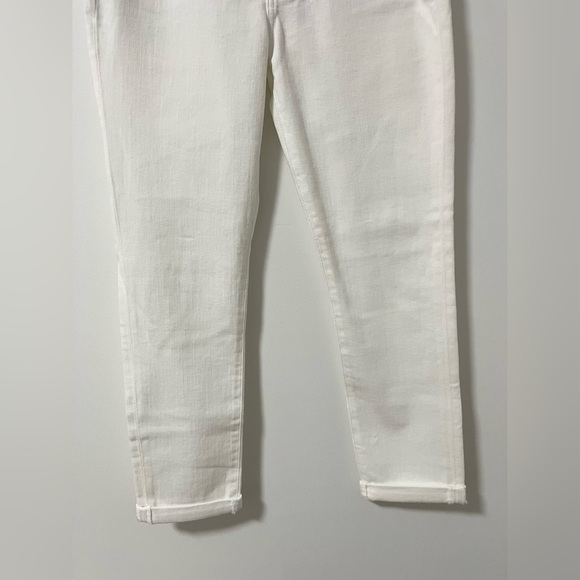 7 For All Mankind White Crop Josefina Jeans size 25 - Picture 10 of 12